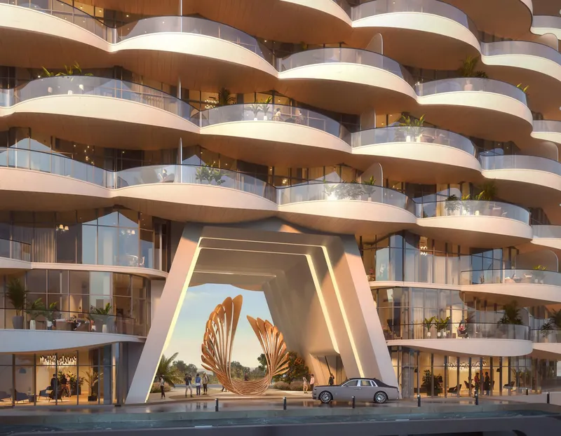 Exterior at Aqua Arc in Al Marjan Island Ras Al Khaimah