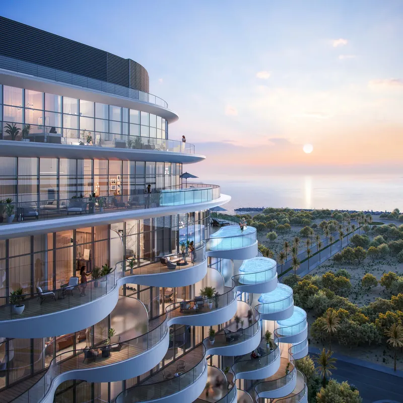 Exterior at Aqua Arc in Al Marjan Island Ras Al Khaimah