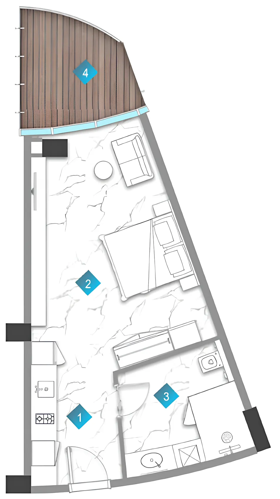 BNW Developments Aqua Arc floor plan