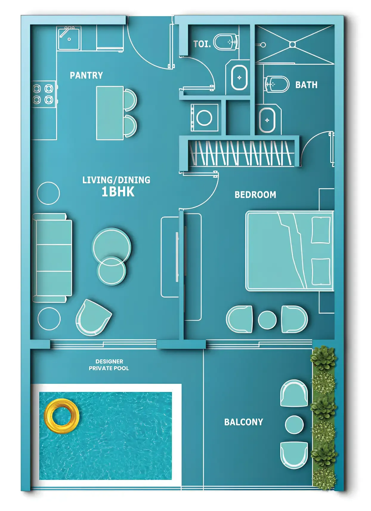 Vincitore Aqua Dimore floor plan