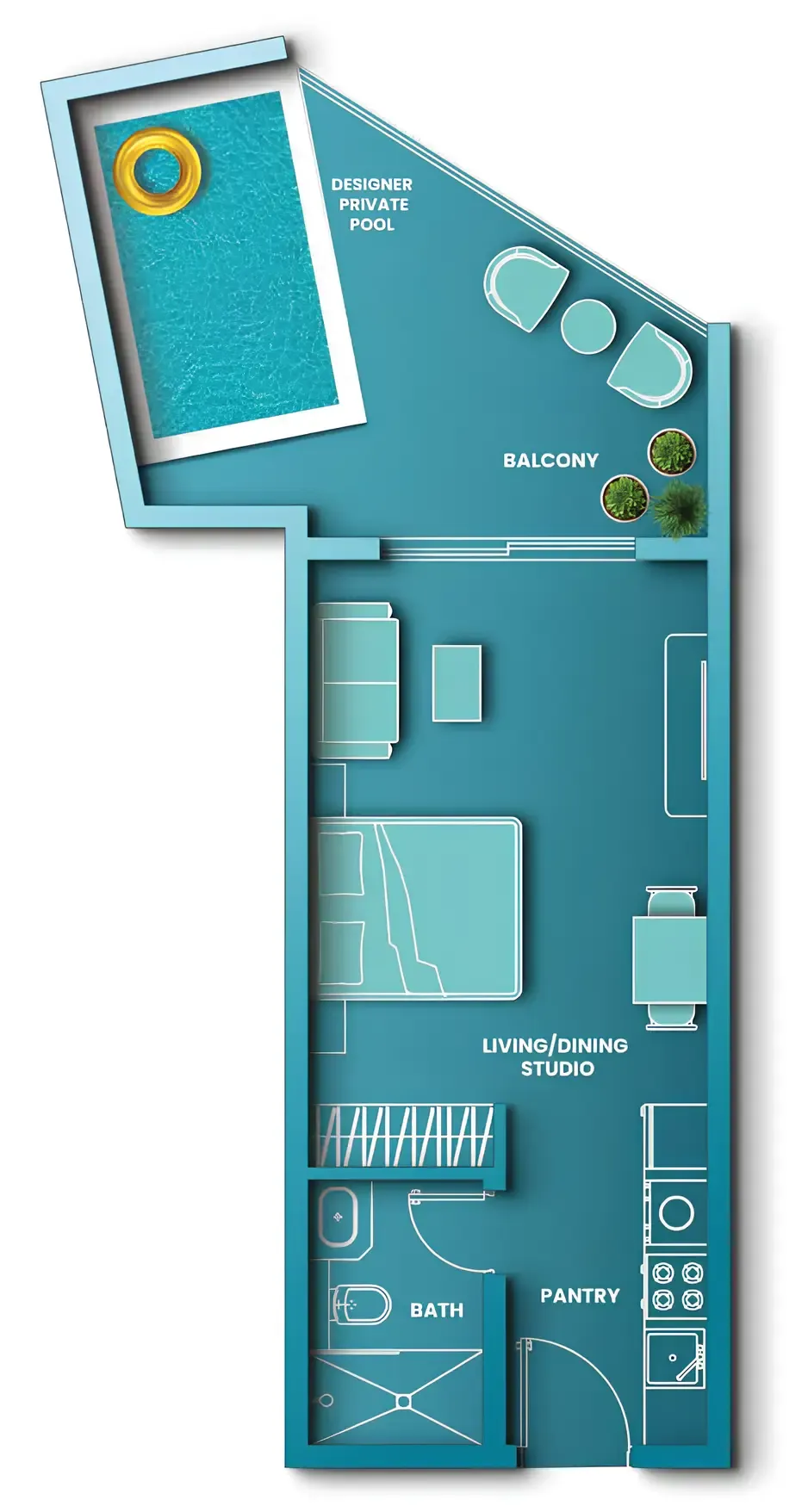 Vincitore Aqua Dimore floor plan