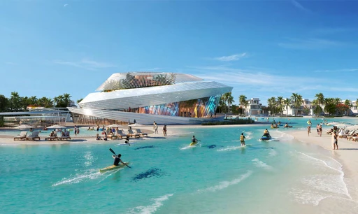 Aqua Dome amenity image at Damac Islands Phase 1 and 2