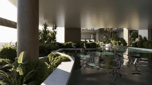Aqua Gym amenity image at Treppan Serenique Residences
