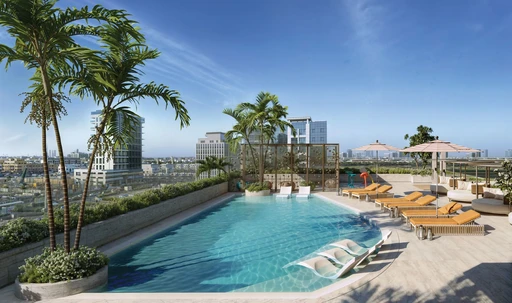 Aquatic Pool & Sun Deck amenity image at The Elysian
