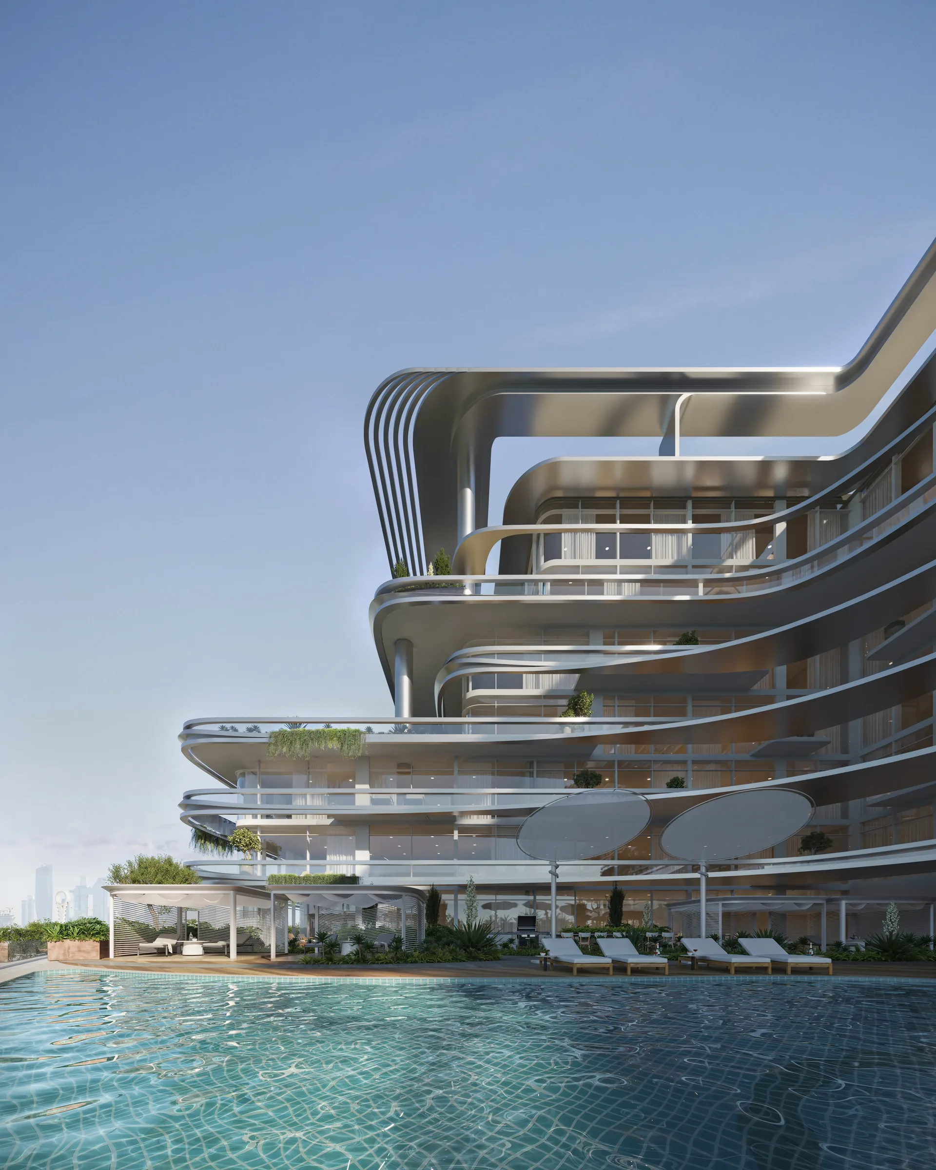Exterior at Aquora by Casa Vista Development in Dubai Islands Dubai