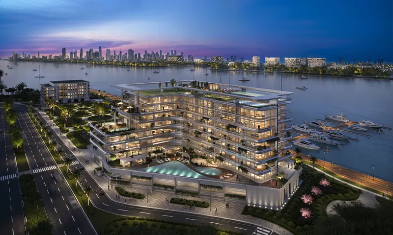 Exterior at Aquora by Casa Vista Development in Dubai Islands Dubai
