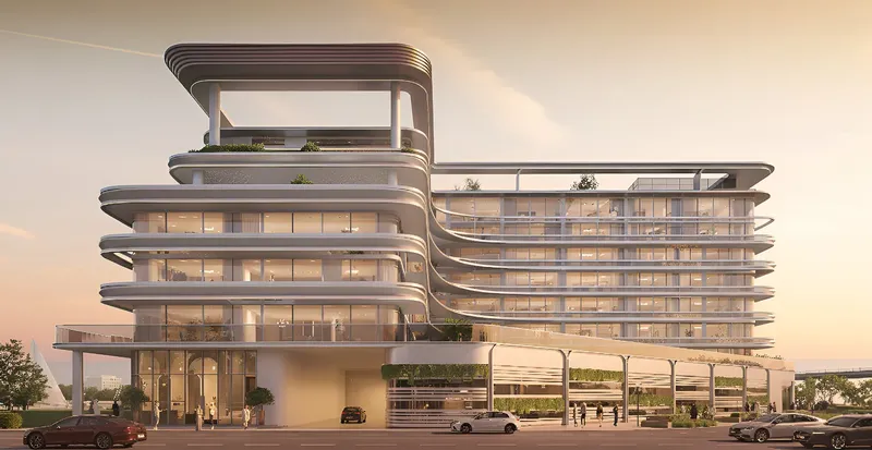 Exterior at Aquora by Casa Vista Development in Dubai Islands Dubai