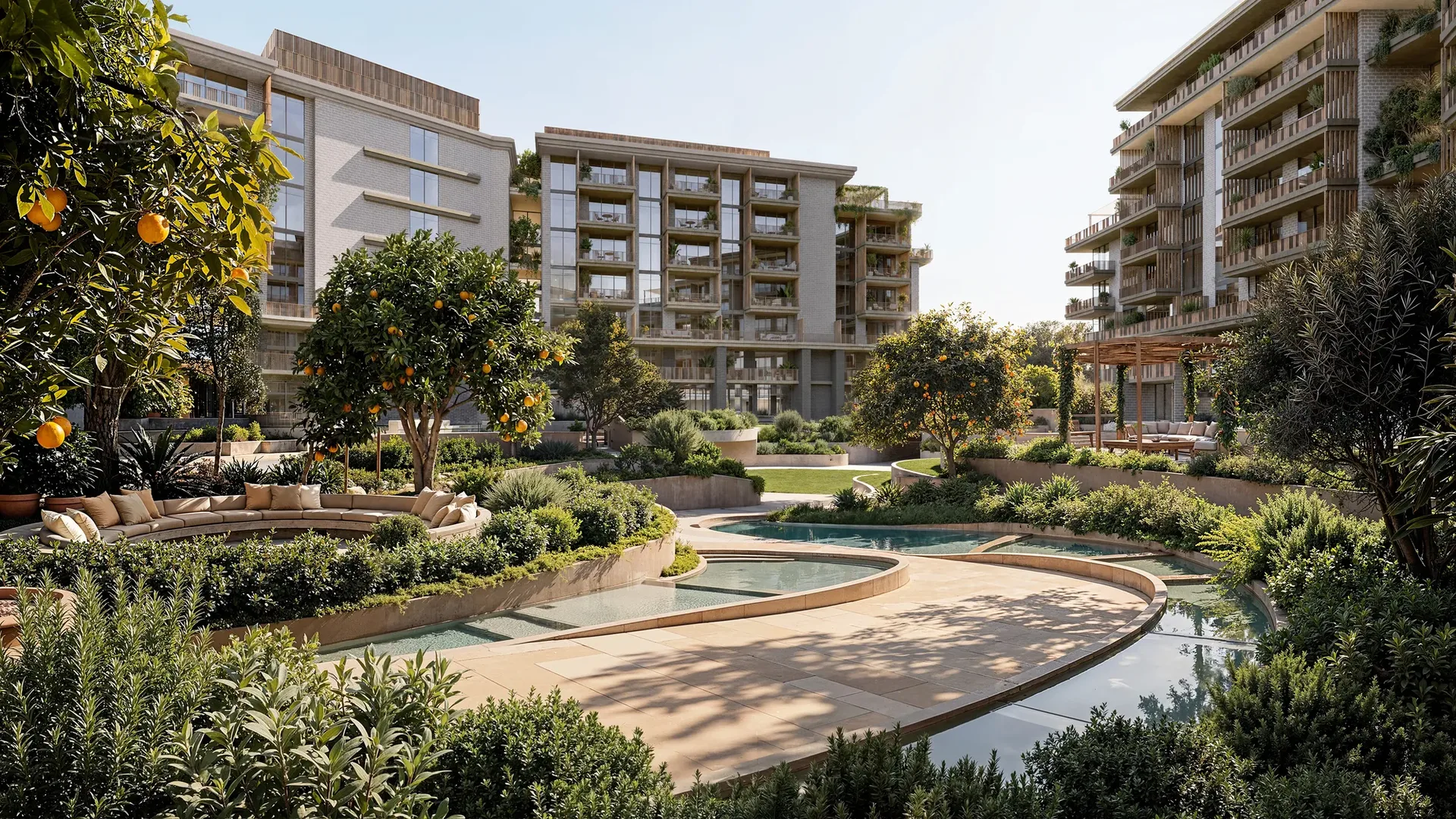 Exterior at Arancia Yards in City Of Arabia Dubai