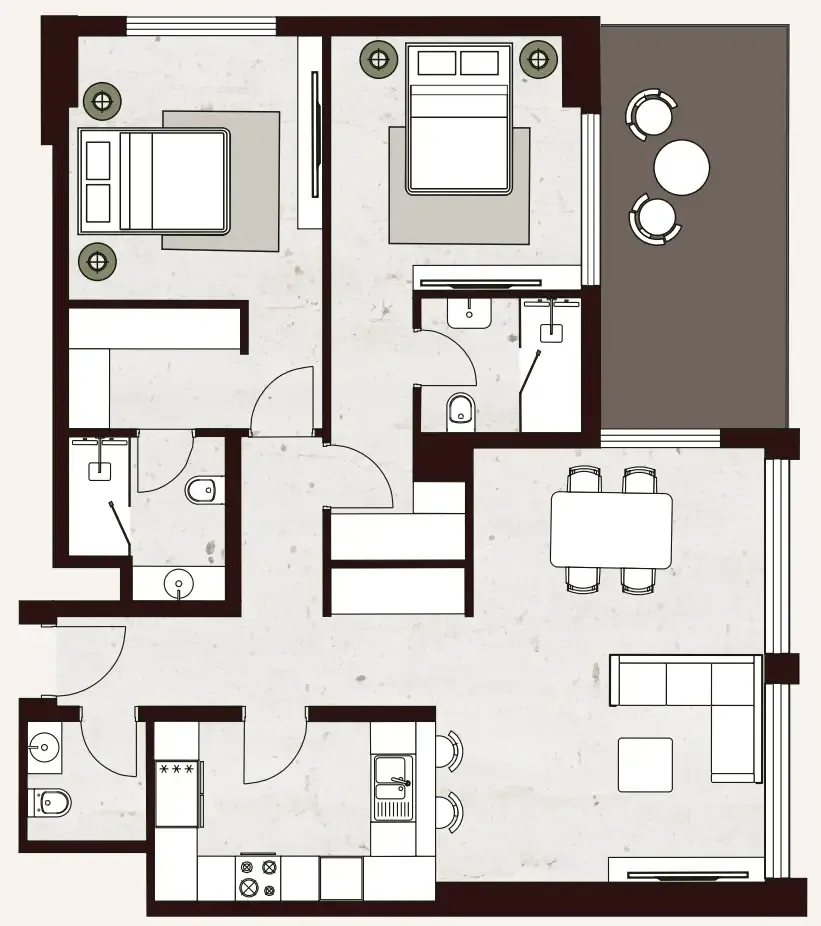 SRG Holding Aria Heights floor plan