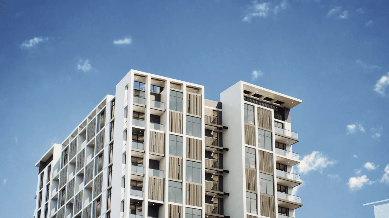 Exterior at Aria Heights in JVC (Jumeirah Village Circle) Dubai