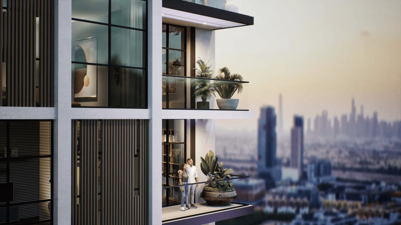 Exterior at Aria Heights in JVC (Jumeirah Village Circle) Dubai