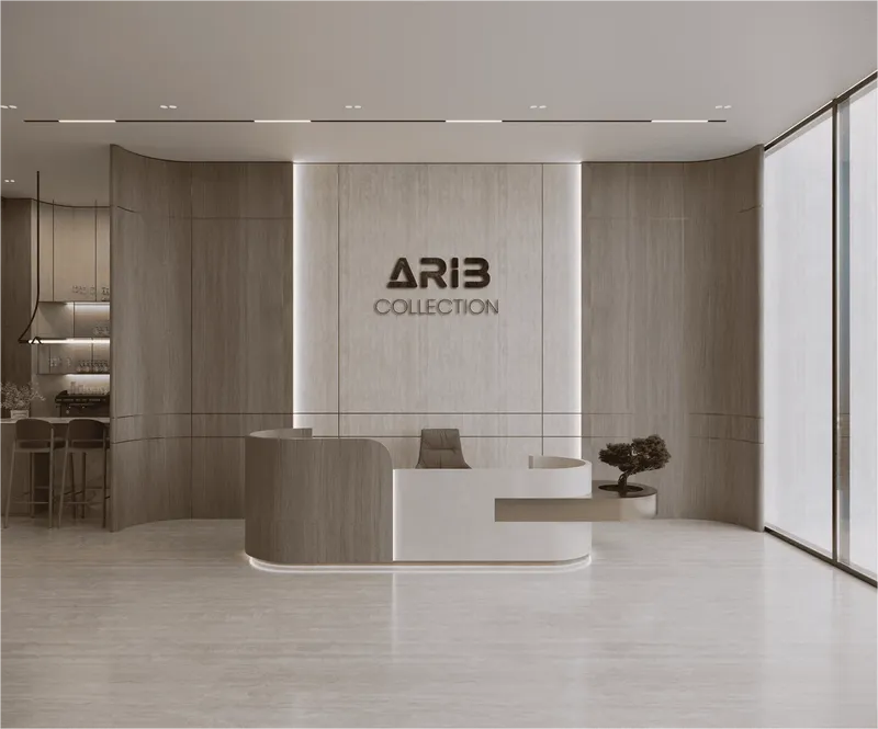 Lobby at Arib Collection in Dubailand Residence Complex Dubai