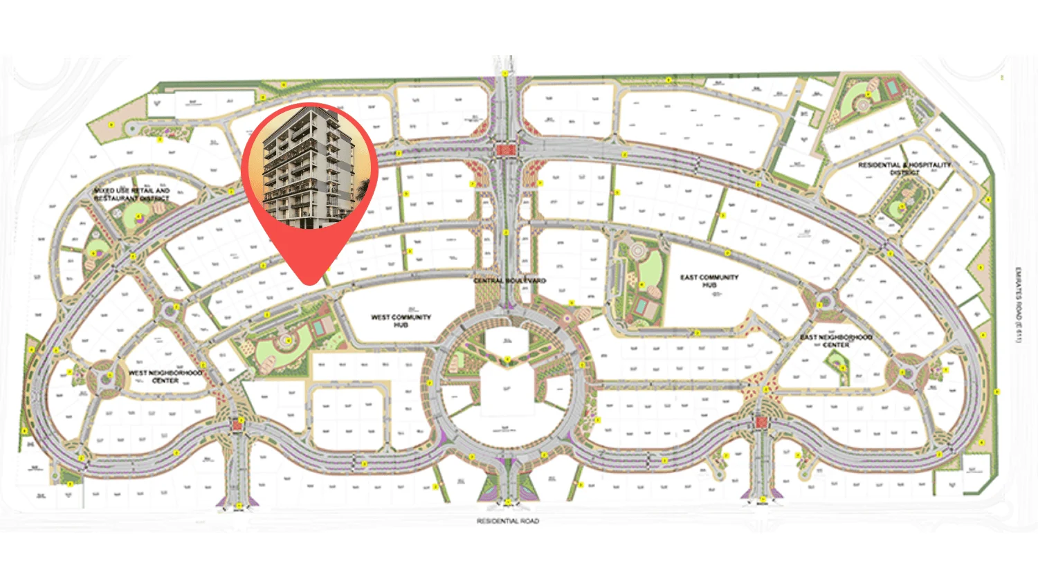 ARIB Developments Arib Collection master plan