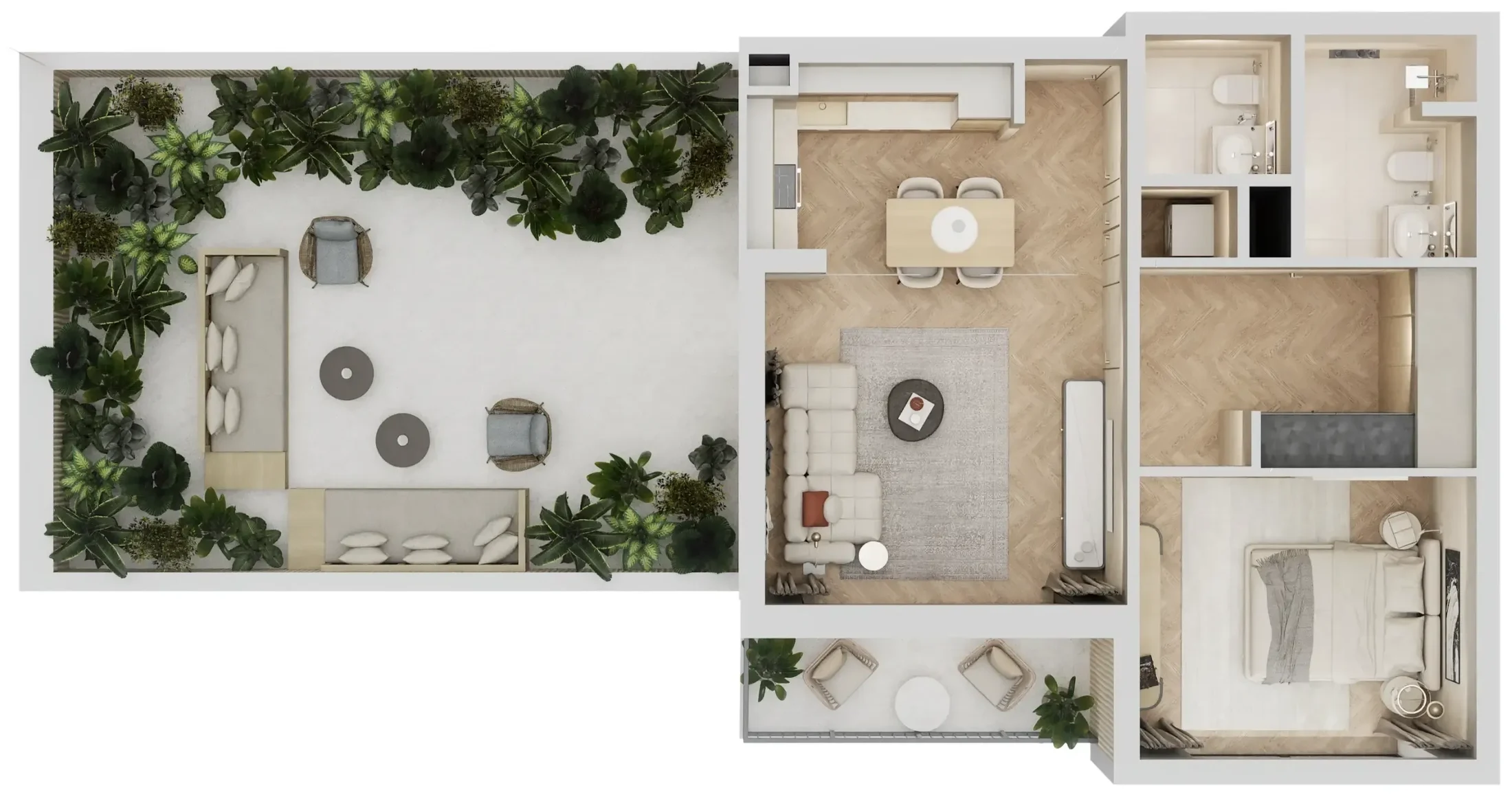 Qube Development Arisha Terraces floor plan