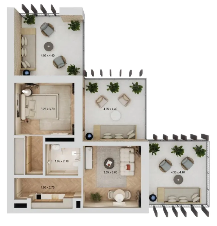 Qube Development Arisha Terraces floor plan