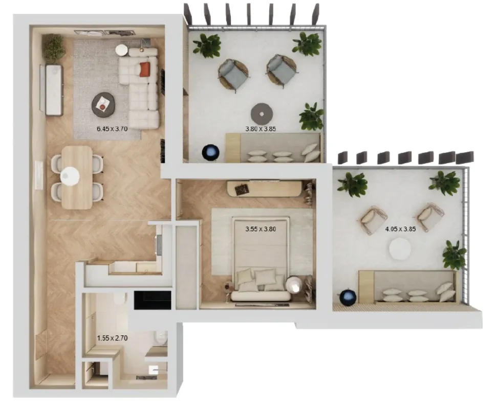 Qube Development Arisha Terraces floor plan