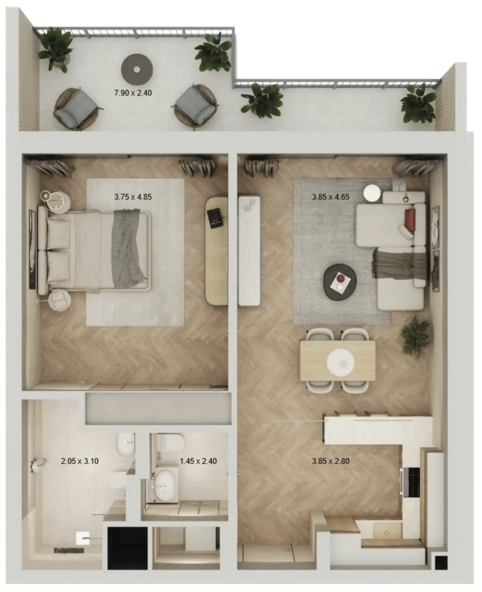 Qube Development Arisha Terraces floor plan