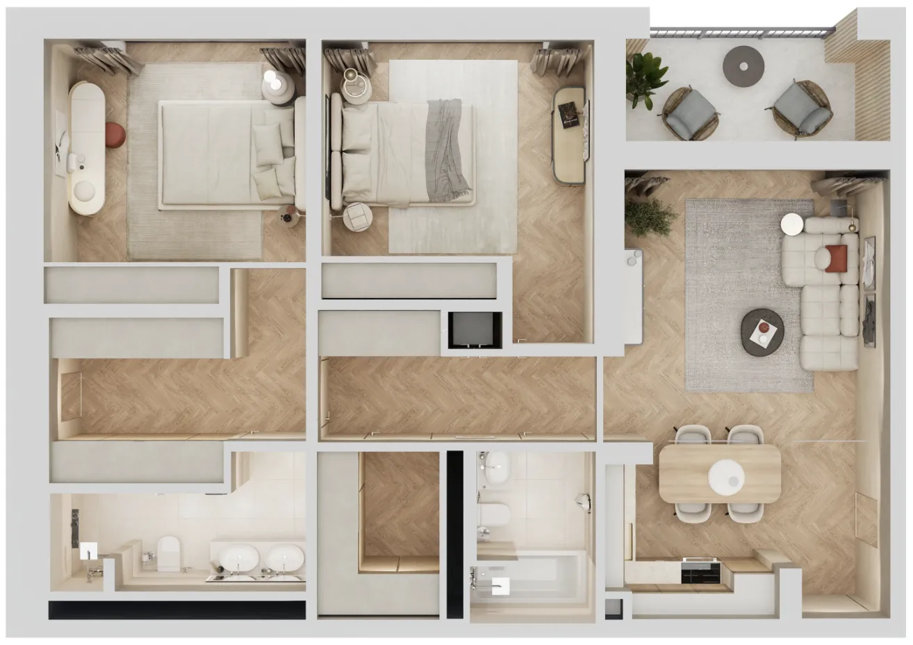 Qube Development Arisha Terraces floor plan