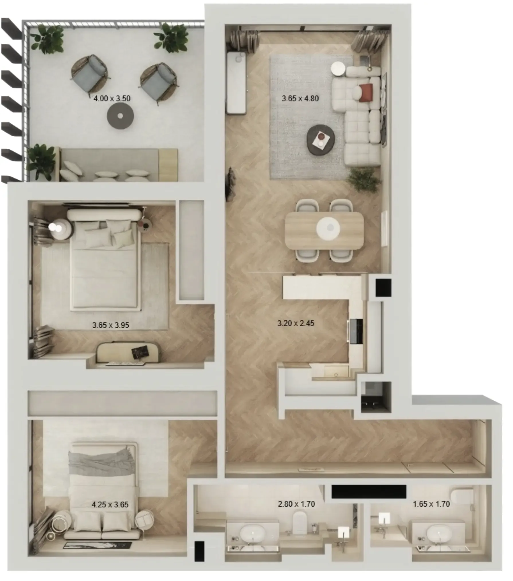 Qube Development Arisha Terraces floor plan