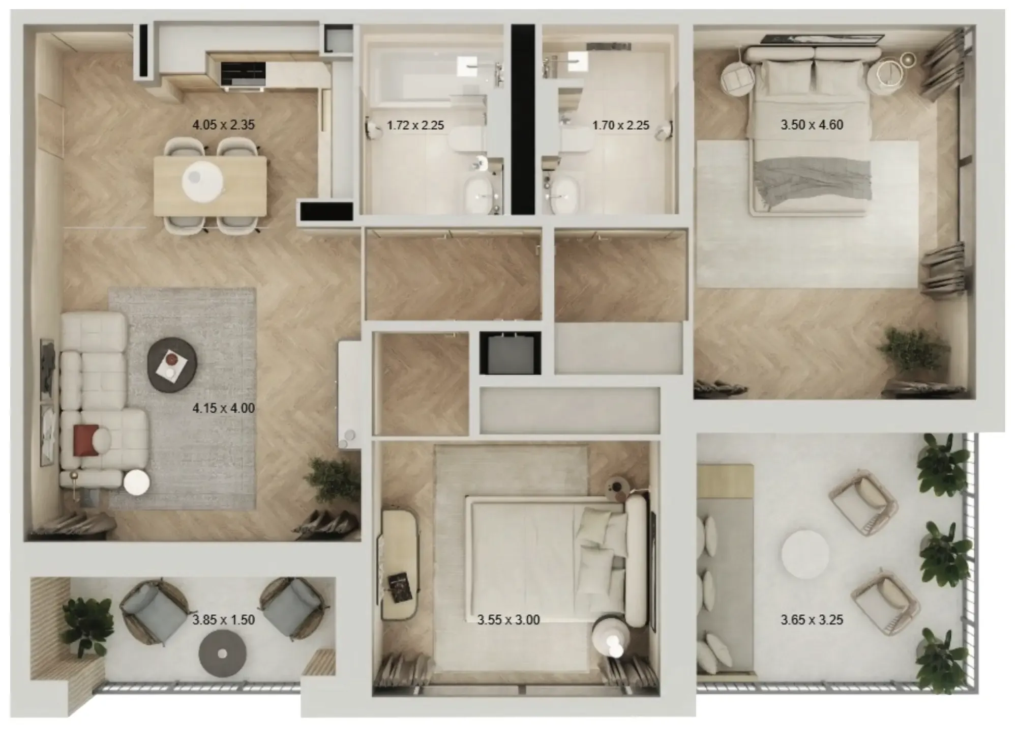 Qube Development Arisha Terraces floor plan