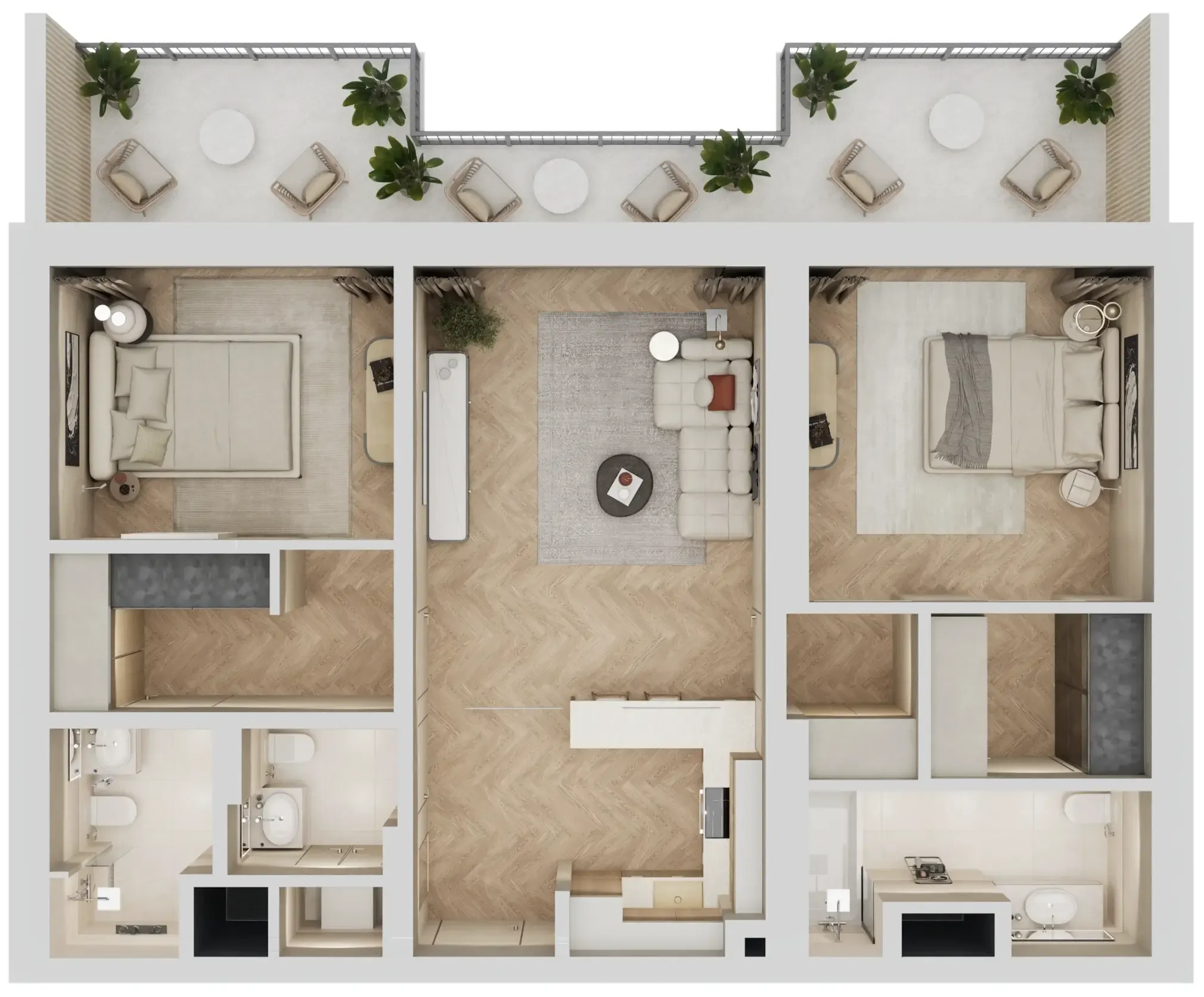 Qube Development Arisha Terraces floor plan