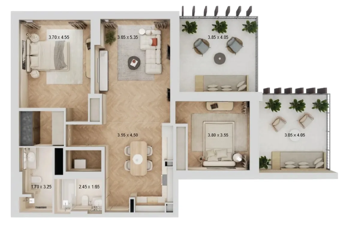 Qube Development Arisha Terraces floor plan