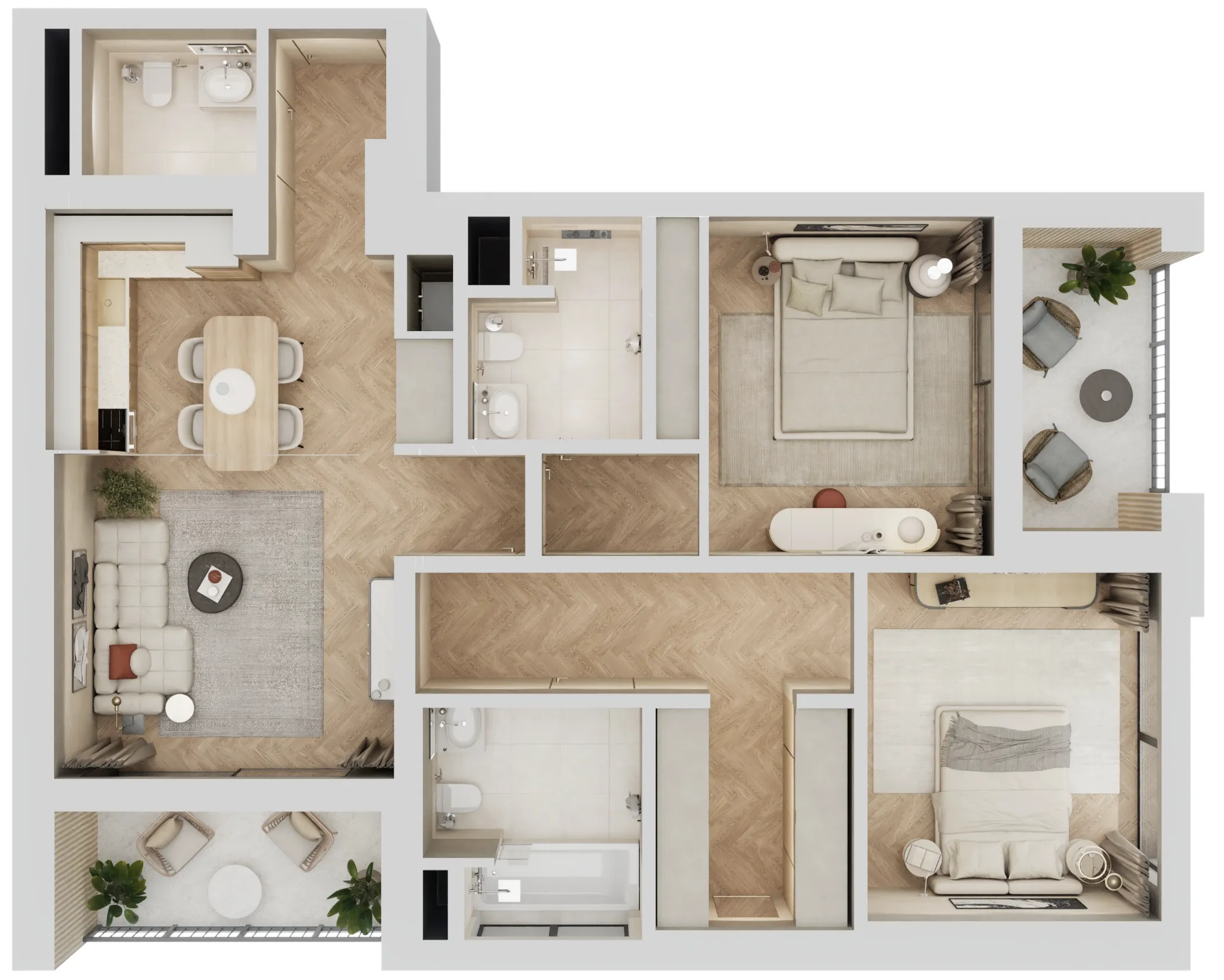 Qube Development Arisha Terraces floor plan