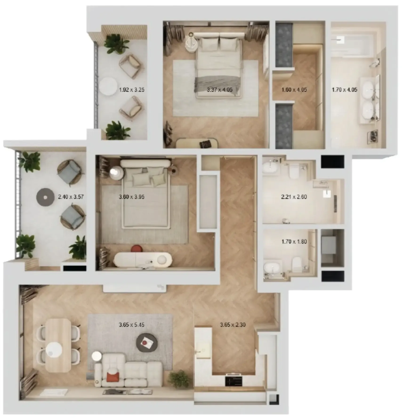 Qube Development Arisha Terraces floor plan