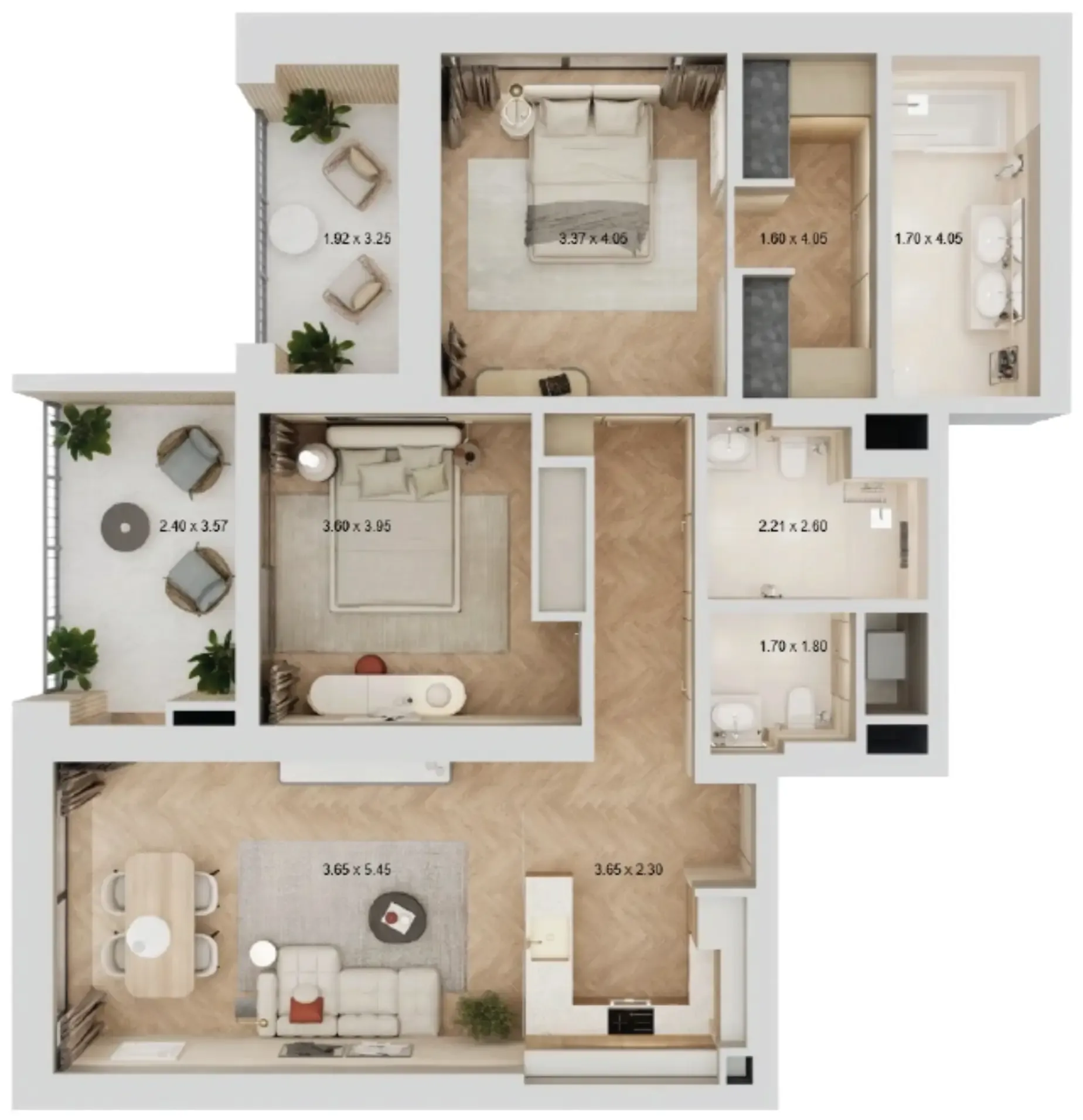 Qube Development Arisha Terraces floor plan