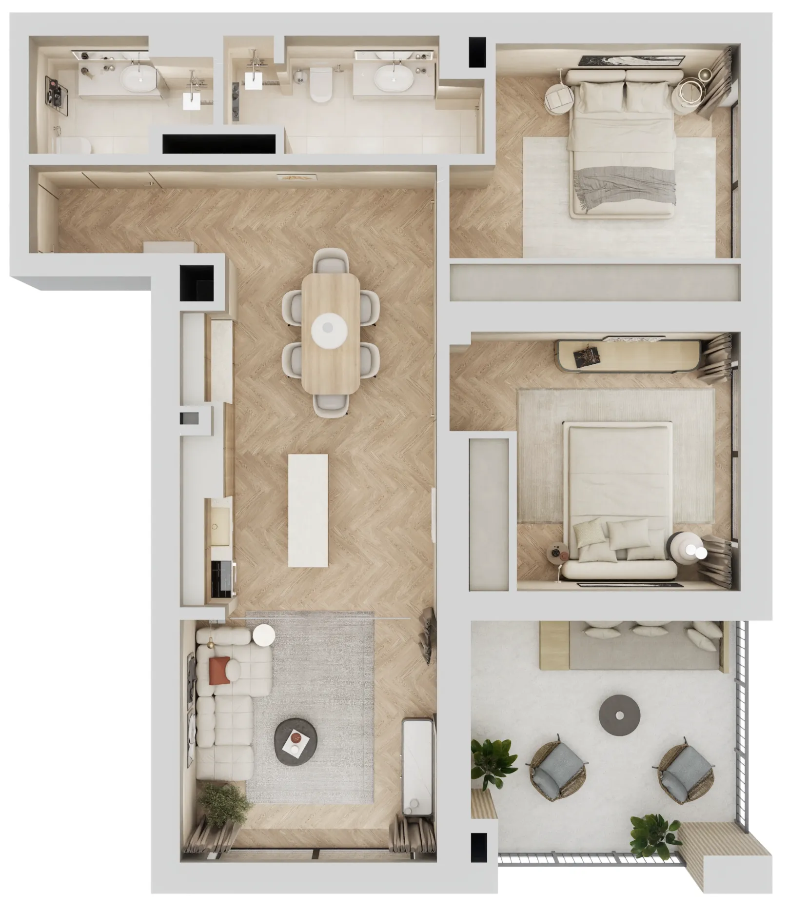 Qube Development Arisha Terraces floor plan