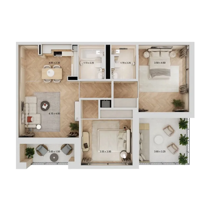Qube Development Arisha Terraces floor plan