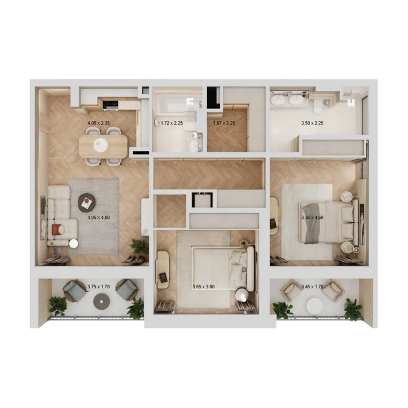 Qube Development Arisha Terraces floor plan