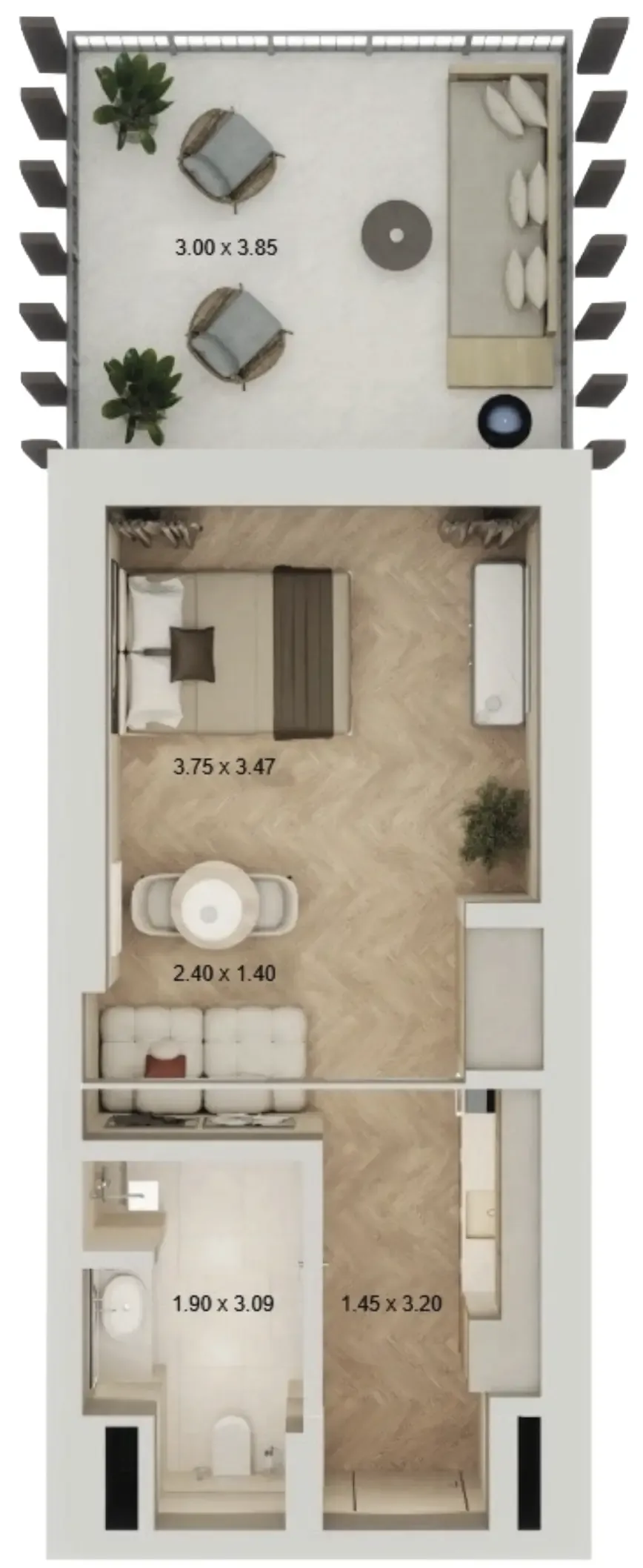 Qube Development Arisha Terraces floor plan
