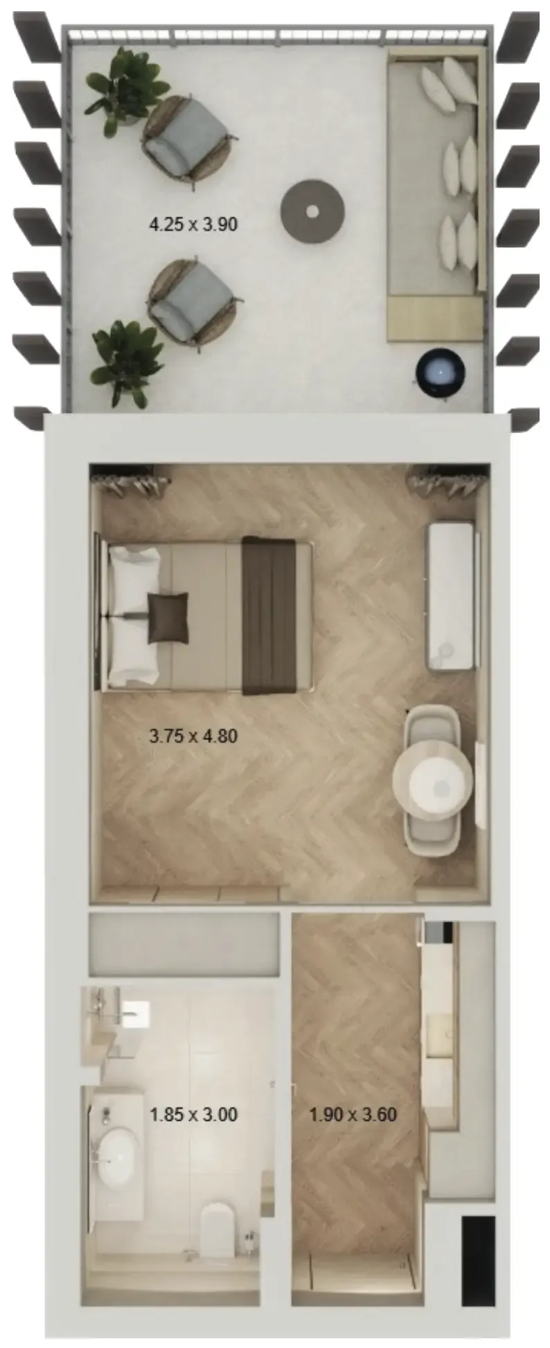 Qube Development Arisha Terraces floor plan