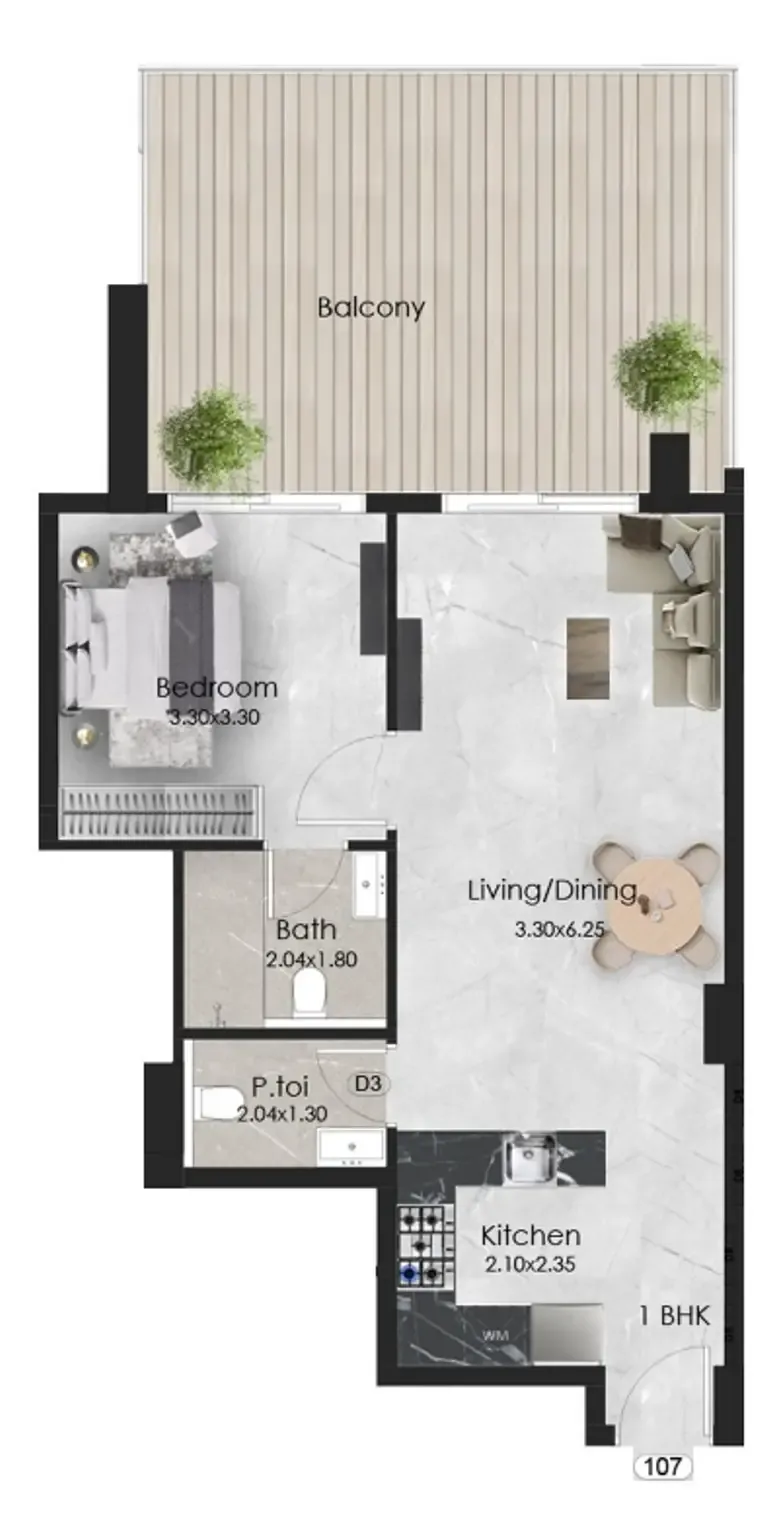 OKSA Developer Aristo floor plan