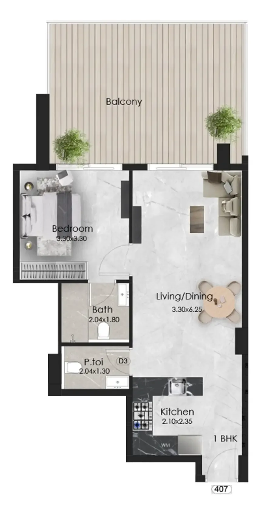 OKSA Developer Aristo floor plan