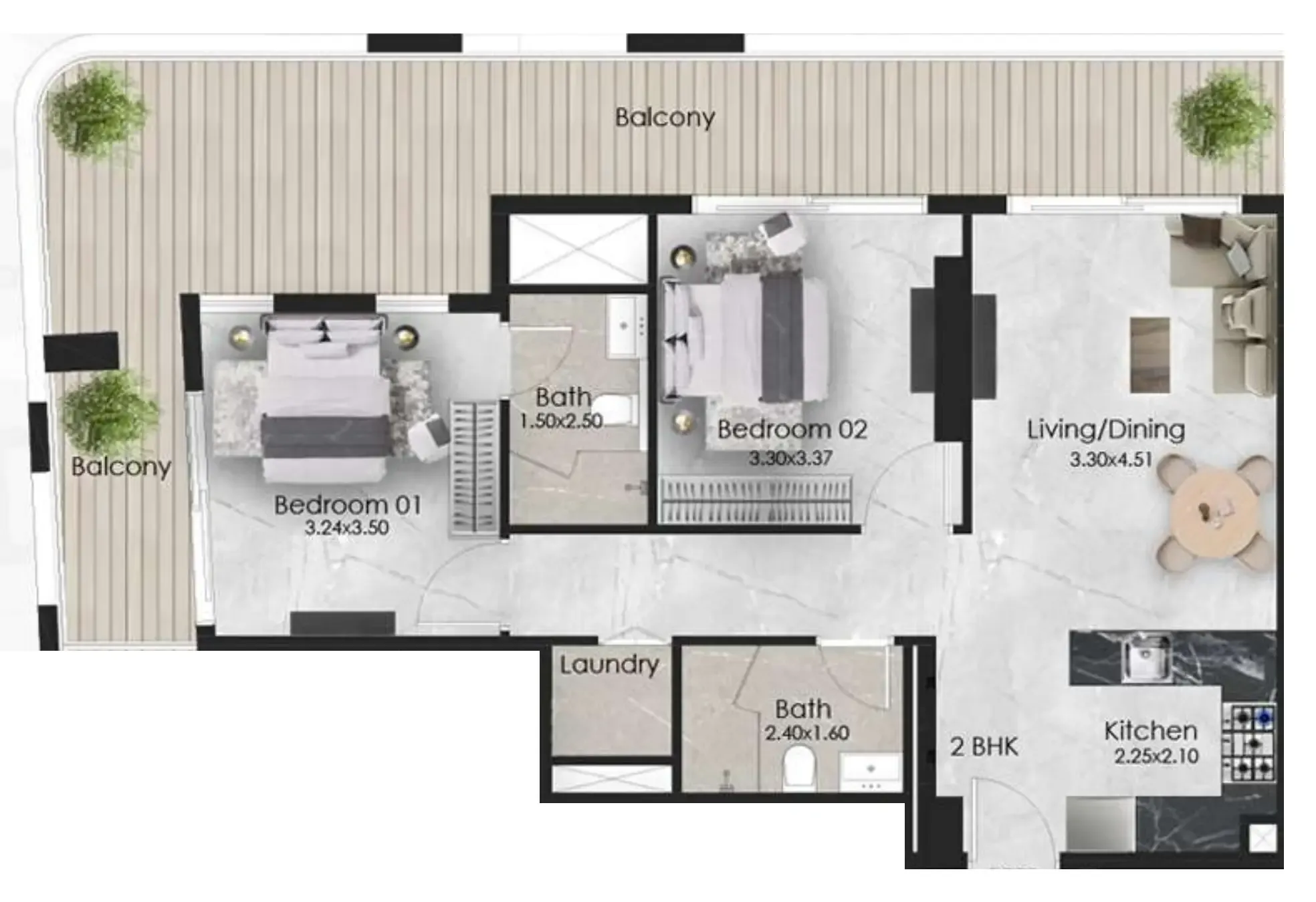 OKSA Developer Aristo floor plan