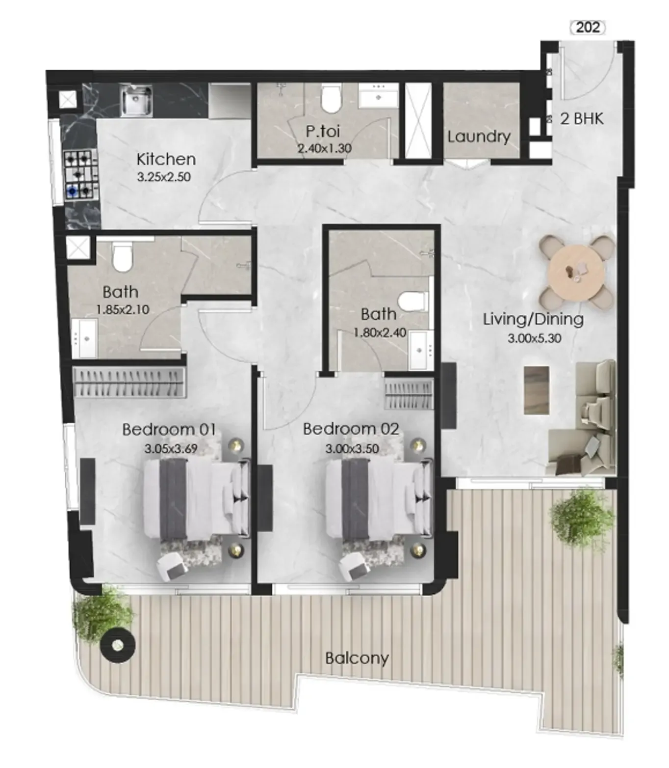OKSA Developer Aristo floor plan