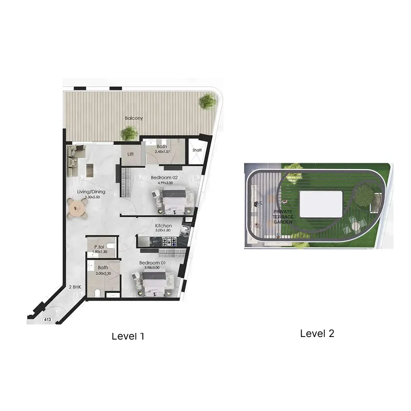 OKSA Developer Aristo floor plan