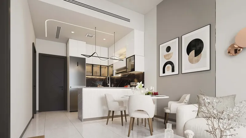 Interior at Aristo in Dubai South Dubai