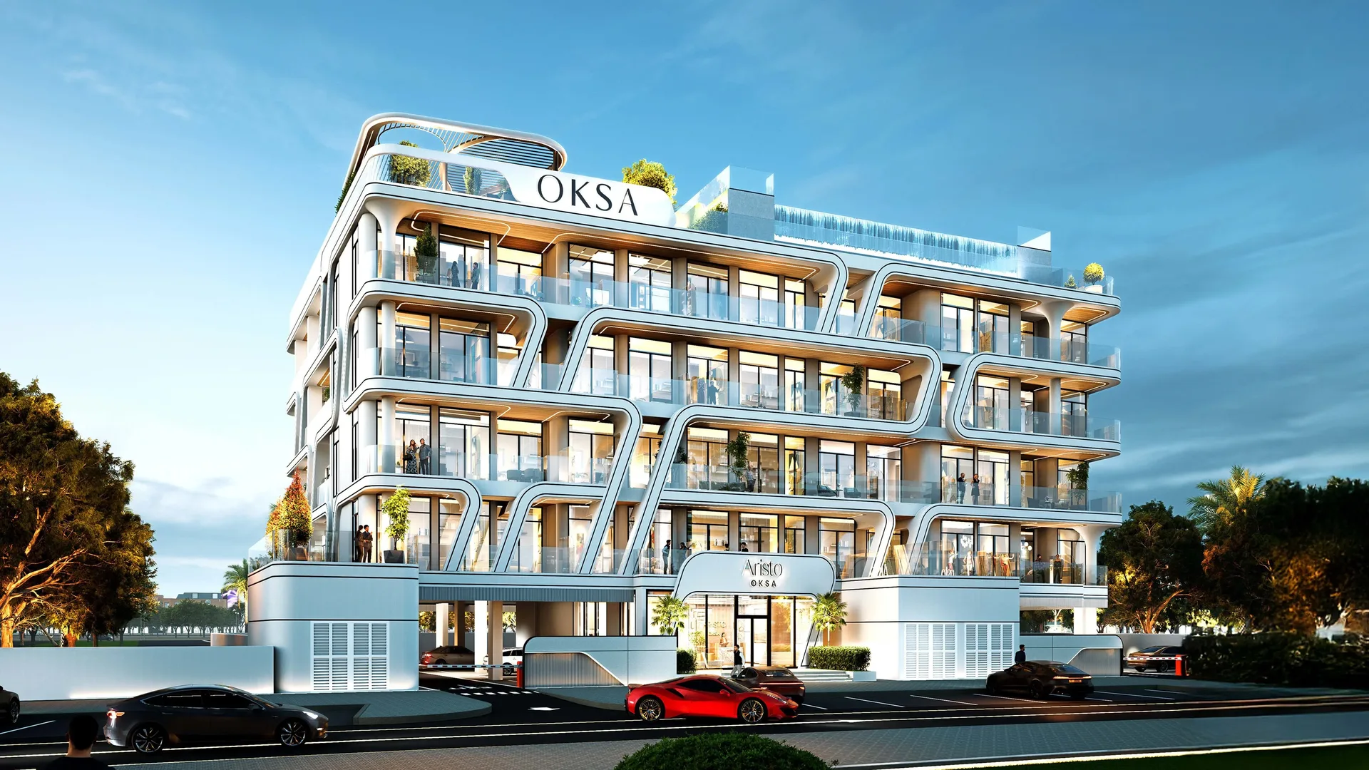 Exterior at Aristo in Dubai South Dubai