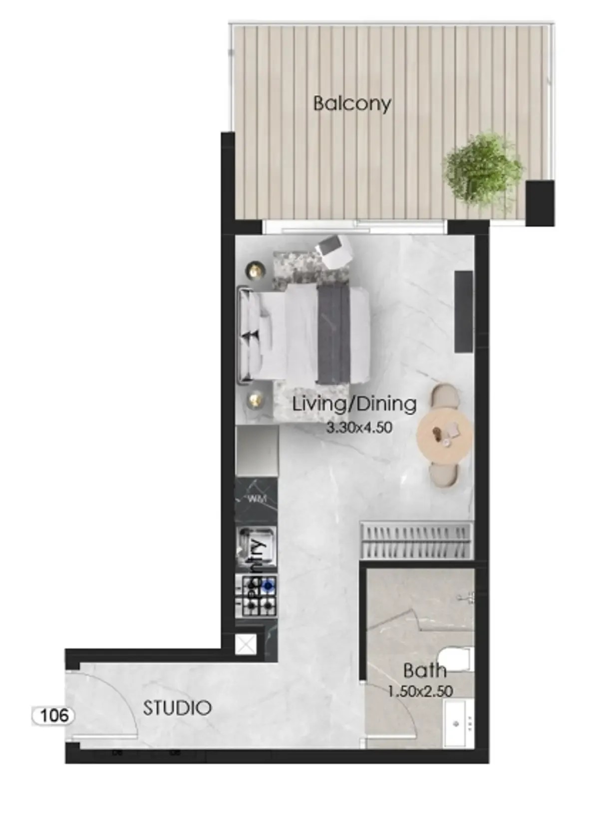 OKSA Developer Aristo floor plan