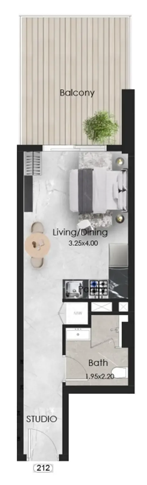 OKSA Developer Aristo floor plan