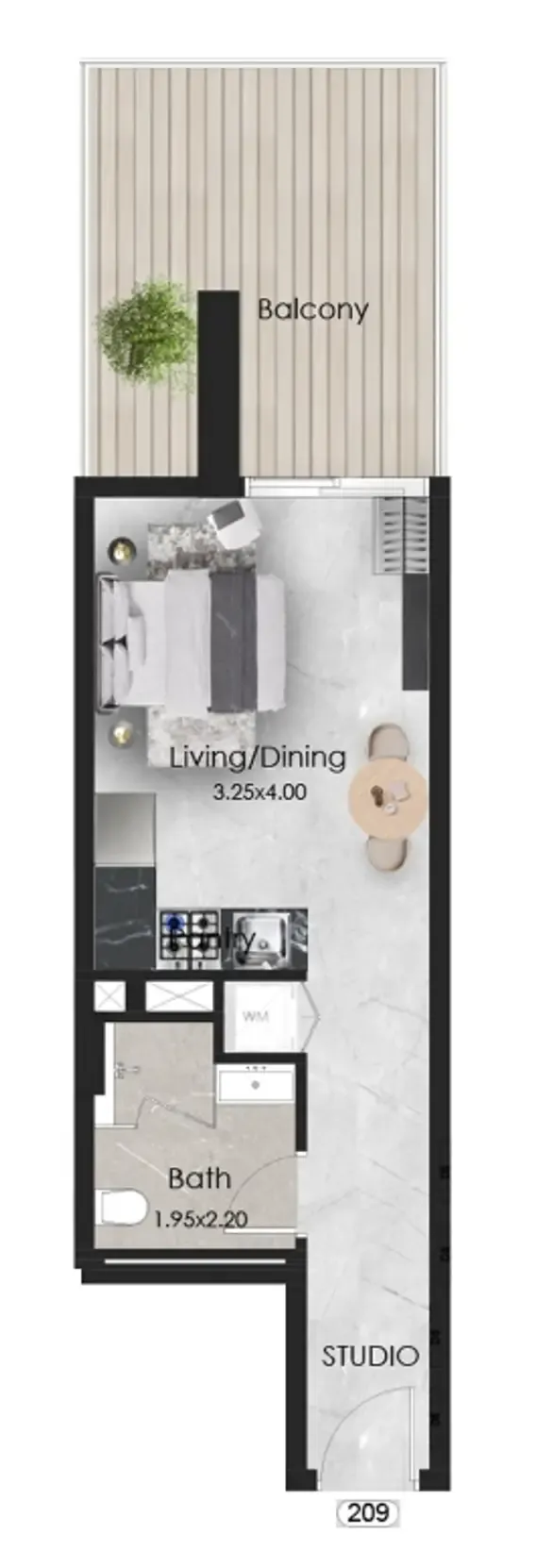 OKSA Developer Aristo floor plan