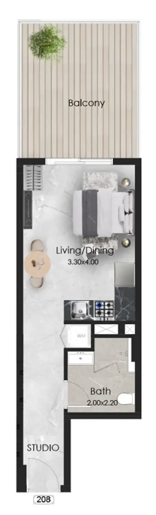OKSA Developer Aristo floor plan