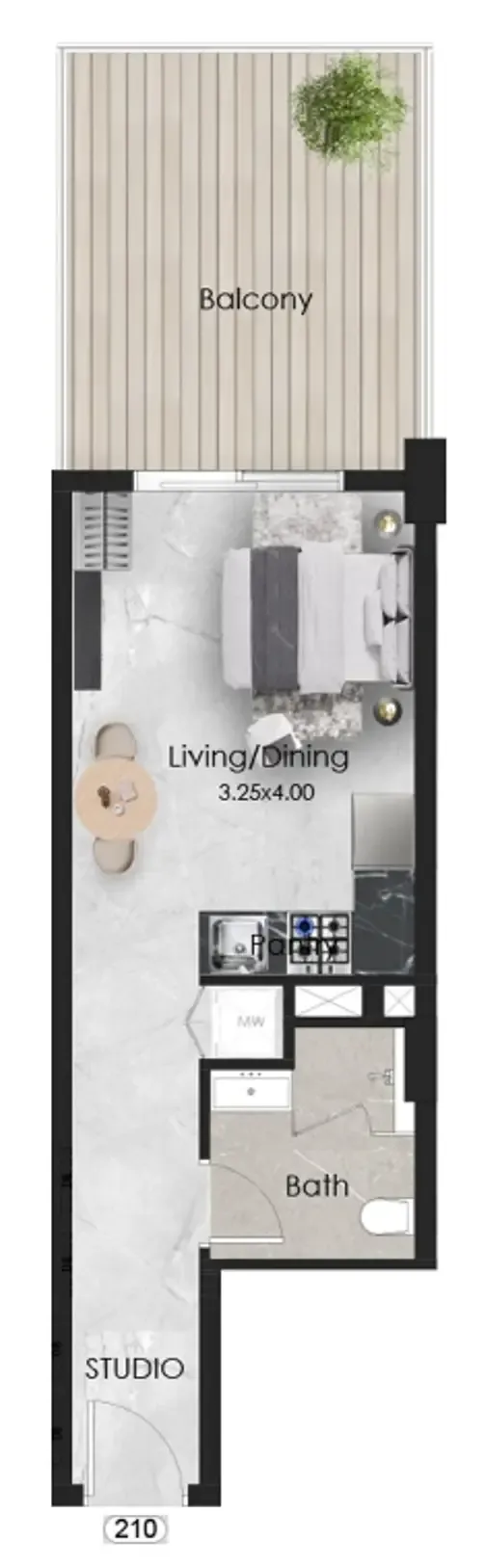 OKSA Developer Aristo floor plan