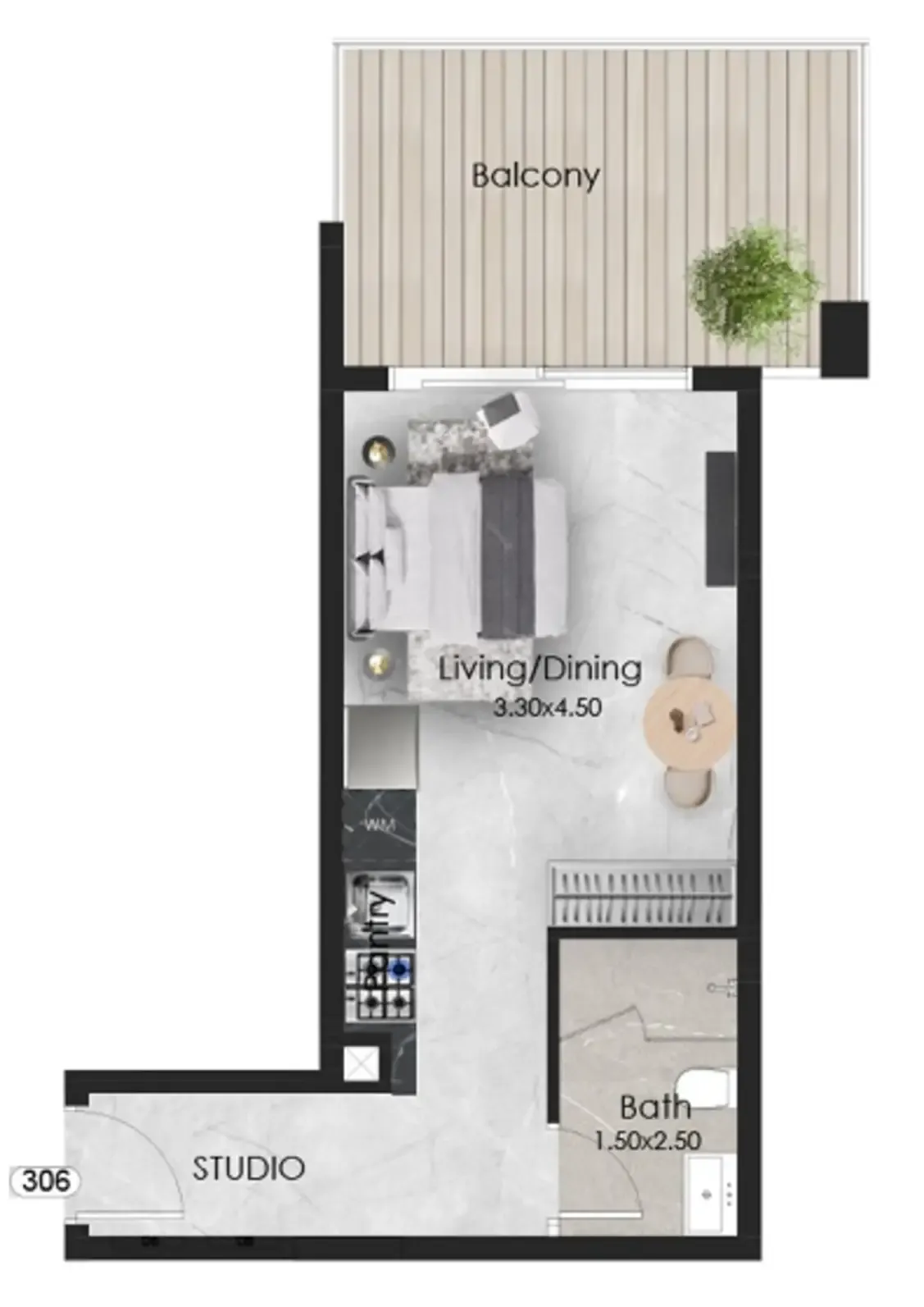 OKSA Developer Aristo floor plan