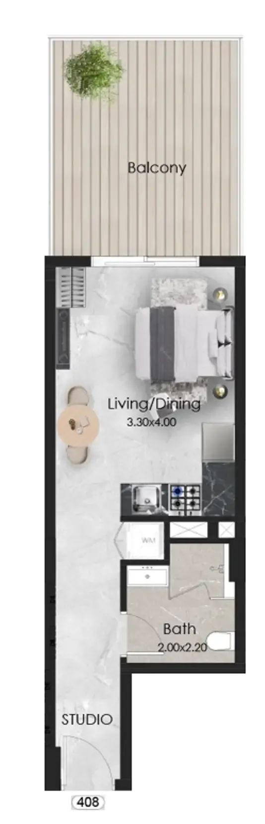 OKSA Developer Aristo floor plan