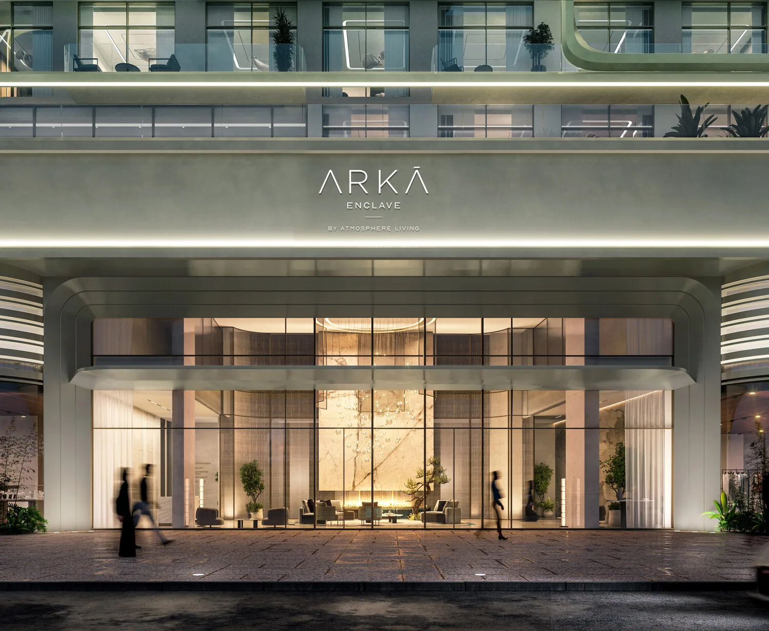 Manodev Real Estate Development LLC Arka Enclave Residences by Atmosphere Living Exterior