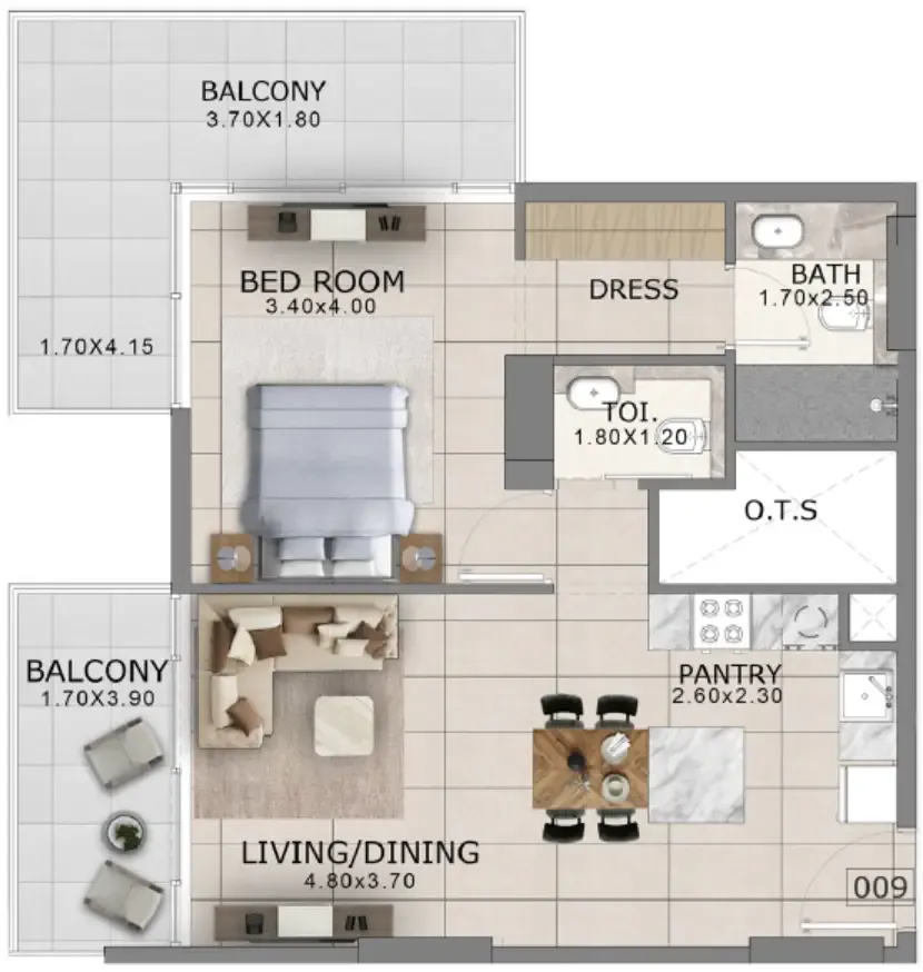 Majid Developments Arlington Park 2 floor plan